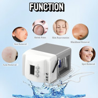 Máquina de Microdermoabrasión 2 en 1 con Chorro de Oxígeno, Máquina de Hidrodermoabrasión, Equipo de Agua para Tratamientos Faciales
