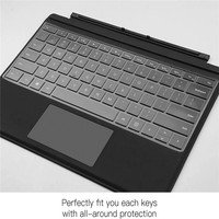 Harga Pabrik untuk Microsoft Surface Pro 7 Penutup Keyboard Premium Permukaan Pro Transparan Ultra Tipis Kulit Keyboard