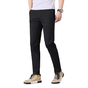 <span class=keywords><strong>2022</strong></span> haute qualité hommes mode Style coton automne pantalons à la mode haute Stretch pantalons décontractés pour hommes - Product Image 1