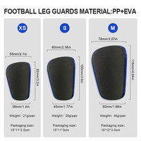 Vente en gros de protège-tibia de haute qualité pour le sport, respirant, confortable, housse de protection pour mollets de football, mini protège-tibia