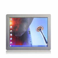Computadora Industrial Integrada de Aleación de Aluminio Resistente, Pantalla Táctil Resistente al Agua IP67 de 15 Pulgadas