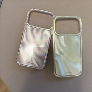 Funda para teléfono Apple 17 Pro 15 con diseño minimalista degradado, patrón glaciar de doble cara L4 Pro, personalizada y premium - Product Image 2