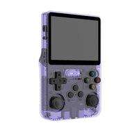 Nueva Consola Portátil Retro R36S, Linux RK3326, Pantalla IPS de 3.5 Pulgadas y 640x480, Reproductor de Juegos Portátil de 64/128 GB