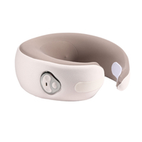 Oreiller de massage cervical vibrant chauffé portable électrique shiatsu pour la maison et la voiture