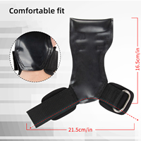 Sangles de poignet personnalisables pour haltérophilie, protections antidérapantes pour powerlifting, protège-mains résistants à l'usure pour la musculation