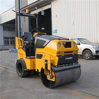 La combinaison de 1.5 tonnes fatigue le compacteur de rouleau de route avec la GRANDE PROMOTION