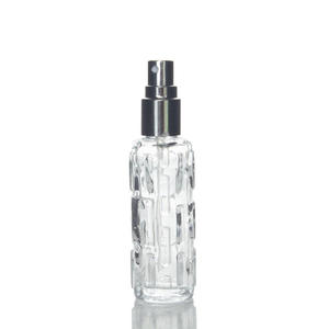 Clear Glass Perfume <b>Oil</b> <b>Spray</b> <b>Bottle</b> New Small Square Tester Atomizer with <b>Spray</b> Cap Pump Sayer Sealing Type - Product Image 2