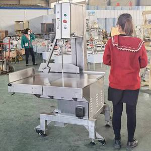 Stainless Steel Push Pull <b>Saw</b> Meat Cutter For <b>Bone</b> And Frozen Meat Processing With Adjustable Thickness - Product Image 6