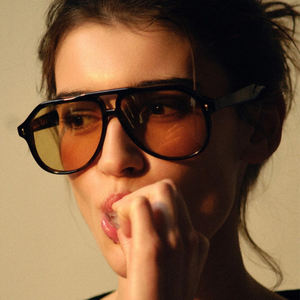 विंटेज वर्ग डबल पुल के साथ यूनिसेक्स जिमेई एसीटेट धूप का चश्मा क्लासिक ओवरसाइज़ शेल Uv400 पोलेराइज्ड आरामदायक - Product Image 3