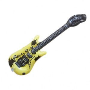 Guitarra Inflable de PVC, Juguete Divertido con Logotipo Personalizado y Diseño Portátil - Product Image 2