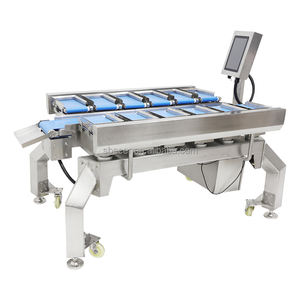 Pesadora combinada <span class=keywords><strong>Serie</strong></span> de pesadora combinada de 12 cabezales para empacar frutas Verduras Carne - Product Image 4