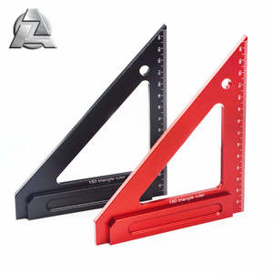 أفضل قائمة أدوات نجارة يدوية معدنية قياس نجارة وضع علامات مسطرة قياس أدوات لصنع الأثاث - Product Image 2