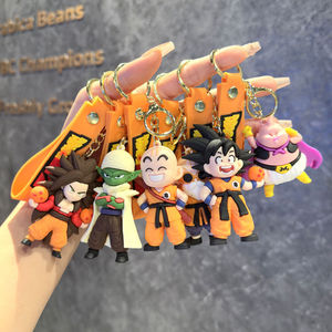 พวงกุญแจ PVC 3 มิติลายการ์ตูนมังกรสุดเท่ ขายส่ง พวงกุญแจยางอนิเมะ ของตกแต่งพวงกุญแจรถยนต์ - Product Image 2