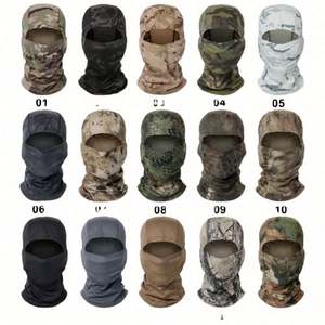 Pasamontañas Táctico con Estampado Multicam para Hombre, Gorra de Camuflaje para Senderismo, Caza, Pesca, Camping, Protección Facial Completa - Product Image 4