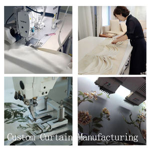 Ensemble de Rideaux à Cantonnière de Luxe pour Fenêtre, Occultants Européens pour Salon et Chambre - Product Image 6