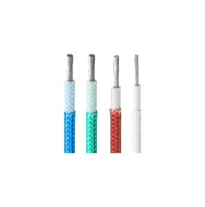 SYS 0.75mm2 24/0.20mmTC O.D.2.5mm Cable eléctrico trenzado de silicona de alta temperatura