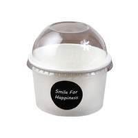 Gobelets en papier, bols jetables pour café, coupes à glace avec support, couvercles pour salades, contenants personnalisés 16oz en carton kraft pour soupes