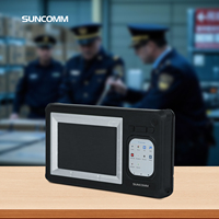 Terminal portatif intelligent OEM Reconnaissance d'empreintes digitales Numérisation de passeport Chargement sans fil PDA portatif étanche IP65