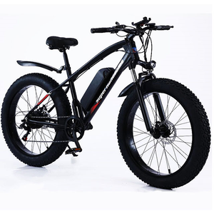 Vélo de montagne électrique 2026 Factory en <span class=keywords><strong>fibre</strong></span> de carbone, 7 vitesses, 36V, roue 700c, avec frein à disque et batterie au lithium - Product Image 1