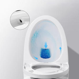 도매 S 트랩 P 트랩 화장실 세트 위생 도기 일체형 세라믹 욕실 변기 - Product Image 2