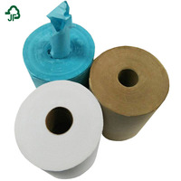 Rouleau de serviette en papier bleu, pour serviette, livraison gratuite, pas cher, vente en gros