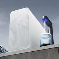 Vente directe du fabricant de plastique pour usage domestique et hôtelier purificateur de filtre à eau électrique sous l'évier RO avec robinet intelligent de chauffage