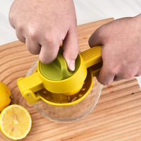 Handmatige citruspers met citroenklem voor vers sinaasappelsap - fruit- en groentegereedschap