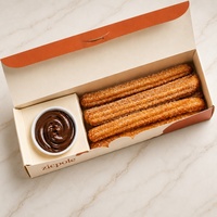 Boîte d'emballage écologique de qualité alimentaire pour brownies, sushis, pâtisseries, biscuits, pizzas, tiramisu, crêpes, churros, emballage de boulangerie