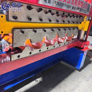 Máquina de Procesamiento de Tejas de Acero de Doble Capa para Casas Contenedor, Máquina de Conformado de Rollos de Doble Capa Totalmente Automática - Product Image 5