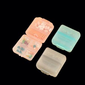 6 Grid Pill Organizer Portable Medicine Storage Box <b>for</b> Daily Use <b>Tablet</b> Storage <b>Containers</b> - Product Image 1