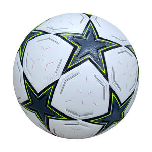 Ballon de football officiel personnalisable, haut de gamme, sans couture, taille 5, fabriqué en cuir PU - Product Image 1