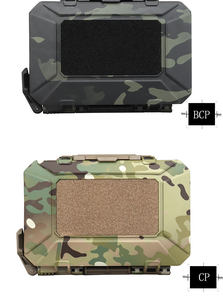 Molle Gear Case Hogedruk Afsluitbare Waterafstotende Opbergdoos Nylon Zakje Voor Veilige Opbergjacht Accessoires Magic Tape - Product Image 6