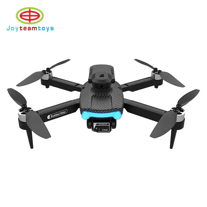 पेशेवर पोर्टेबल Brushless गबन के साथ दोहरी कैमरा 4K वाईफ़ाई FPV Quadcopter लंबी दूरी बैटरी जीवन रिमोट कंट्रोल विमान