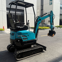 Free Delivery for 1-6 Ton Mini diesel Kubota Engineering Excavator