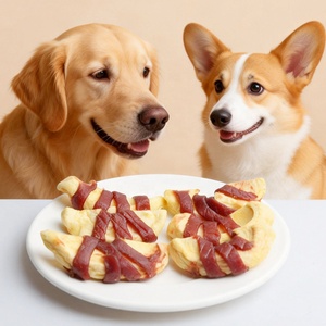 Atacado de Fábrica: Petisco para Cães Seco ao Ar, Carne de Cordeiro Moída Envolta em Maçã, Vitaminas, Guloseimas para Cães, Recompensas para Treinamento, Alimento Seco para Animais de Estimação - Product Image 1