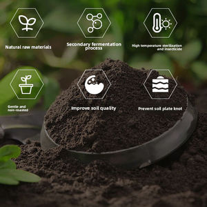 Fertilizante orgánico <span class=keywords><strong>NPK</strong></span> de estiércol de vaca en polvo negro de liberación lenta de fabricación china para cultivos de campo - Product Image 3