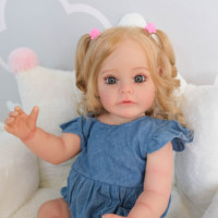 55CM Reborn bébé poupée fille SueSue corps entier Silicone étanche Bathy jouet peinture détaillée à la main avec look 3D bébé reborn