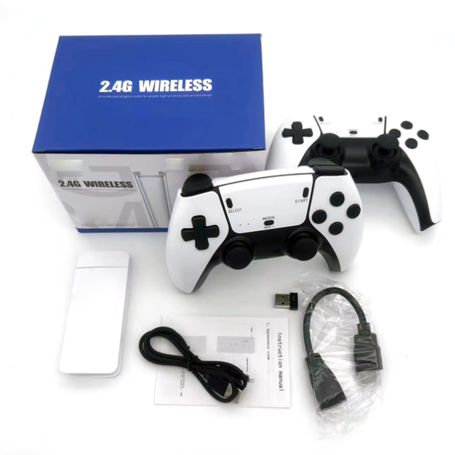 M15 Game Stick 4K TV HD Output Portable Retro Mini Gaming Console 2.4g Wireless Classic TV Video Games Console for PS1
