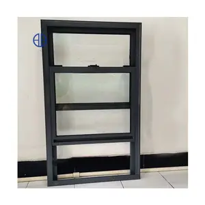 Fenêtre <span class=keywords><strong>coulissante</strong></span> à suspension supérieure avec <span class=keywords><strong>poignée</strong></span> en aluminium sans cadre - Product Image 1
