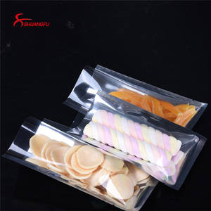 दूध पालतू जानवर के लिए सभी उद्देश्य स्पष्ट सामने एल्यूमीनियम पन्नी गर्मी सीलेबल 3 साइड सील बैग जेली चबाने वाली गम डिब्बाबंद भोजन - Product Image 2