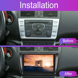 Podofo 9 ''araba android müzik seti çift <span class=keywords><strong>Din</strong></span> 4 + 64G kablosuz Carplay Android oto <span class=keywords><strong>Mazda</strong></span> <span class=keywords><strong>6</strong></span> Rui kanat için 2007-2012 IPS DSP GPS RDS WIFI - Product Image 5