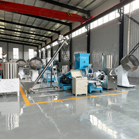 Extrudeuse d'aliments pour animaux Ligne de traitement de la machine pour chiens et chats Usine de fabrication d'aliments pour animaux de compagnie