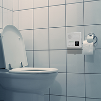 Machine à capteur sonore pour toilettes, eau courante avec chants d'oiseaux pour l'intimité