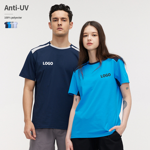 Bán Buôn Đồng Bằng Chống Uv Chống Tĩnh Điện Upf50 + Nhanh Chóng Khô Polyester Người Đàn Ông Của T-Shirts - Product Image 1