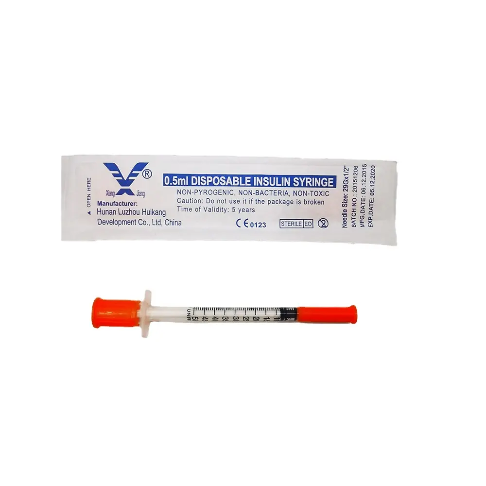 0.3ml 0.5ml 1ml Insulin Syringe   Needle 8mm x 30g