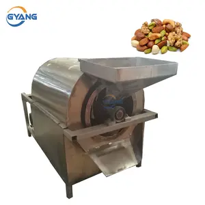 For Industrial Electric Drum Nuts Seeds Roaster Machine