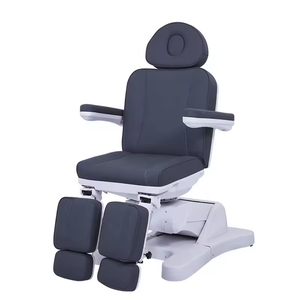Lettino Estetico Portatile con Funzione Gambe Separate per Terapia di Iniezione Elettrica, Massaggi, Spa, Trattamenti Viso, Tatuaggi e Pedicure - Product Image 2