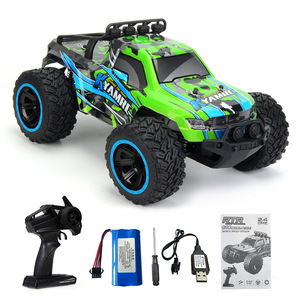 Coche RC <span class=keywords><strong>1</strong></span>:14 con Cargador - Big Foot Todoterreno de Alta Velocidad para Arena y Pistas Cortas con Retorno Automático y Función Sígueme para Niños - Product Image 6