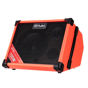 Amplifier Vokal Gitar Akustik & Bass Bertenaga Baterai 100W Custom, 6 Input untuk USB Reverb, EQ 3 Band untuk Pertunjukan <span class=keywords><strong>Duo</strong></span> - Product Image 2