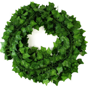 Artificial Ivy Vines 100cm Green <b>Leaf</b> Garland <b>Decor</b> For Home <b>Wall</b> Hanging - Product Image 5
